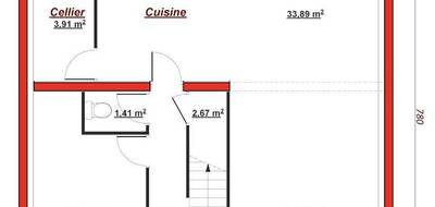 Programme terrain + maison à Gouvieux en Oise (60) de 110 m² à vendre au prix de 442000€ - 4