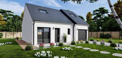 Programme terrain + maison à Bouessay en Mayenne (53) de 88 m² à vendre au prix de 234397€ - 1