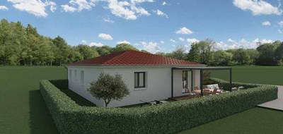 Programme terrain + maison à Montrevel-en-Bresse en Ain (01) de 86 m² à vendre au prix de 268500€ - 4