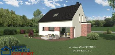 Programme terrain + maison à Givenchy-en-Gohelle en Pas-de-Calais (62) de 145 m² à vendre au prix de 347573€ - 1