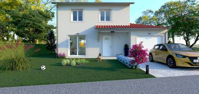 Programme terrain + maison à La Balme-les-Grottes en Isère (38) de 85 m² à vendre au prix de 247400€ - 1