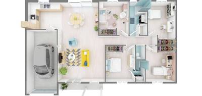 Programme terrain + maison à Ballon en Charente-Maritime (17) de 80 m² à vendre au prix de 210402€ - 4