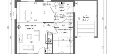 Programme terrain + maison à Grandcamp-Maisy en Calvados (14) de 110 m² à vendre au prix de 228500€ - 2