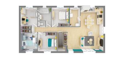 Programme terrain + maison à Toulon-sur-Allier en Allier (03) de 93 m² à vendre au prix de 255795€ - 4