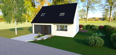 Programme terrain + maison à Richebourg en Pas-de-Calais (62) de 95 m² à vendre au prix de 240000€ - 1