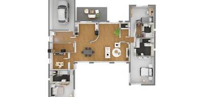 Programme terrain + maison à La Jarrie en Charente-Maritime (17) de 132 m² à vendre au prix de 426444€ - 4