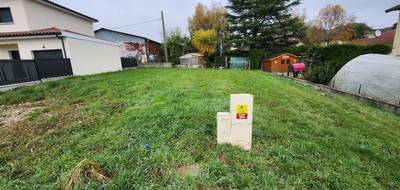 Terrain seul à Chalamont en Ain (01) de 408 m² à vendre au prix de 126900€ - 1