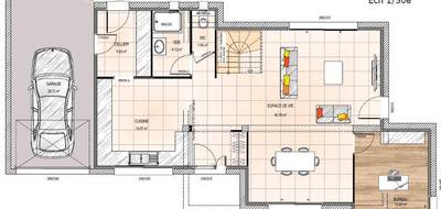 Programme terrain + maison à Saint-Lambert-la-Potherie en Maine-et-Loire (49) de 130 m² à vendre au prix de 338420€ - 4