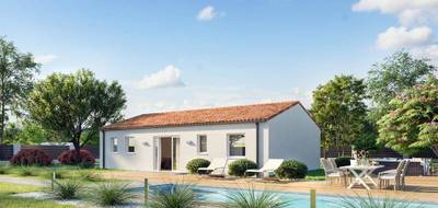 Programme terrain + maison à Saint-Denis-la-Chevasse en Vendée (85) de 68 m² à vendre au prix de 223262€ - 2