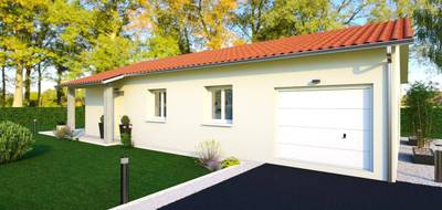 Programme terrain + maison à Chalamont en Ain (01) de 80 m² à vendre au prix de 269000€ - 1