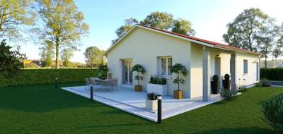 Programme terrain + maison à Chalamont en Ain (01) de 80 m² à vendre au prix de 269000€ - 2