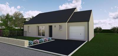 Programme terrain + maison à Tauxigny-Saint-Bauld en Indre-et-Loire (37) de 85 m² à vendre au prix de 221500€ - 1