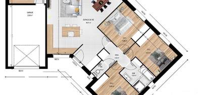 Programme terrain + maison à Écouflant en Maine-et-Loire (49) de 103 m² à vendre au prix de 277000€ - 4