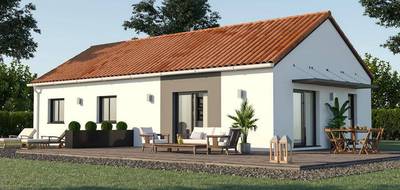 Programme terrain + maison à Le Landreau en Loire-Atlantique (44) de 80 m² à vendre au prix de 277357€ - 1