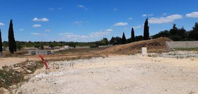 Terrain seul à Poulx en Gard (30) de 310 m² à vendre au prix de 99000€ - 1