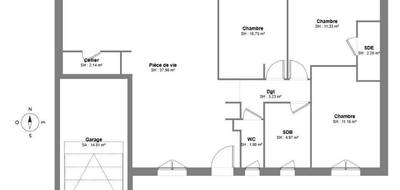 Programme terrain + maison à Domazan en Gard (30) de 85 m² à vendre au prix de 285500€ - 4