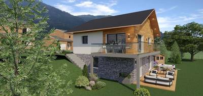 Programme terrain + maison à Abondance en Haute-Savoie (74) de 109 m² à vendre au prix de 478000€ - 1