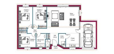 Programme terrain + maison à Domme en Dordogne (24) de 85 m² à vendre au prix de 230500€ - 3