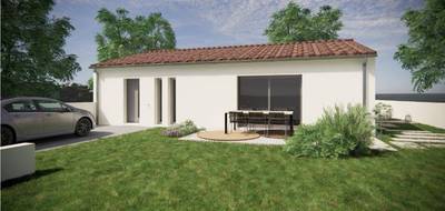 Programme terrain + maison à Gond-Pontouvre en Charente (16) de 80 m² à vendre au prix de 218500€ - 1