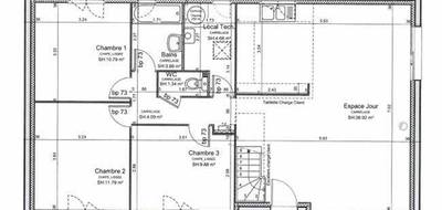 Programme terrain + maison à Clef Vallée d'Eure en Eure (27) de 85 m² à vendre au prix de 224850€ - 4