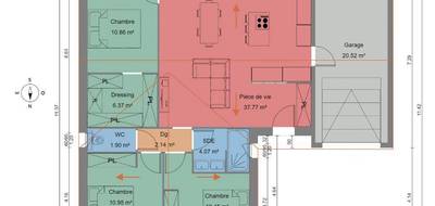 Programme terrain + maison à Sérigné en Vendée (85) de 85 m² à vendre au prix de 184900€ - 4