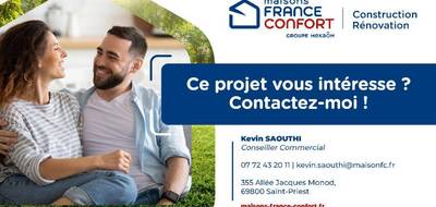 Programme terrain + maison à Feyzin en Rhône (69) de 100 m² à vendre au prix de 310386€ - 4