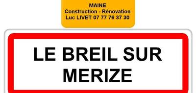 Programme terrain + maison à Le Breil-sur-Mérize en Sarthe (72) de 74 m² à vendre au prix de 219000€ - 4