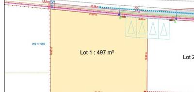 Terrain seul à Gas en Eure-et-Loir (28) de 497 m² à vendre au prix de 74100€ - 3