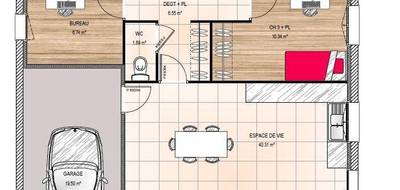 Programme terrain + maison à Neuillé en Maine-et-Loire (49) de 90 m² à vendre au prix de 223200€ - 4