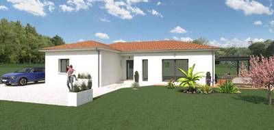 Programme terrain + maison à Mizérieux en Loire (42) de 115 m² à vendre au prix de 269200€ - 1