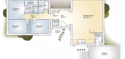 Programme terrain + maison à Mas-de-Londres en Hérault (34) de 120 m² à vendre au prix de 476400€ - 4