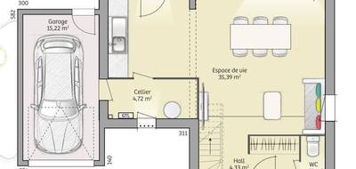Programme terrain + maison à Dierrey-Saint-Pierre en Aube (10) de 90 m² à vendre au prix de 261000€ - 4