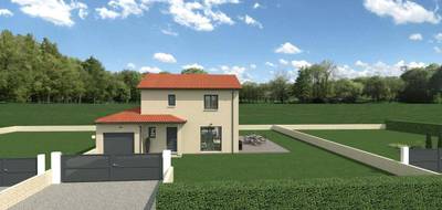 Programme terrain + maison à Rignieux-le-Franc en Ain (01) de 103 m² à vendre au prix de 369197€ - 1