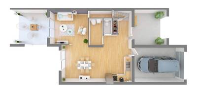 Programme terrain + maison à Champigny-en-Beauce en Loir-et-Cher (41) de 115 m² à vendre au prix de 224941€ - 4
