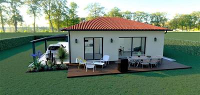 Programme terrain + maison à Attignat en Ain (01) de 109 m² à vendre au prix de 285000€ - 1