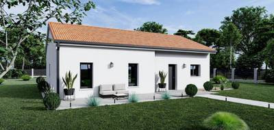 Programme terrain + maison à Palinges en Saône-et-Loire (71) de 82 m² à vendre au prix de 160570€ - 2