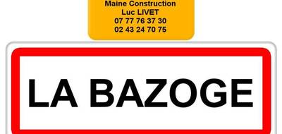 Terrain seul à La Bazoge en Sarthe (72) de 412 m² à vendre au prix de 69000€ - 3