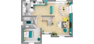 Programme terrain + maison à Montholier en Jura (39) de 149 m² à vendre au prix de 221280€ - 2