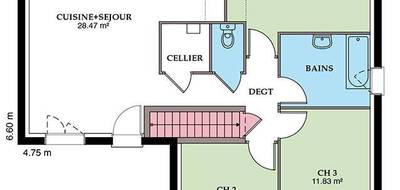 Programme terrain + maison à Brassy en Nièvre (58) de 101 m² à vendre au prix de 185789€ - 3