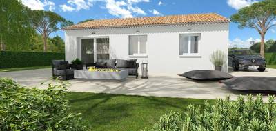 Programme terrain + maison à Vidauban en Var (83) de 76 m² à vendre au prix de 275000€ - 1