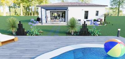 Programme terrain + maison à Vallon-Pont-d'Arc en Ardèche (07) de 90 m² à vendre au prix de 243500€ - 1