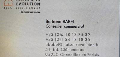 Terrain seul à Le Thillay en Val-d'Oise (95) de 600 m² à vendre au prix de 260000€ - 2