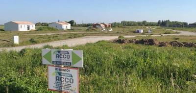 Terrain seul à Forges en Charente-Maritime (17) de 489 m² à vendre au prix de 60700€ - 2