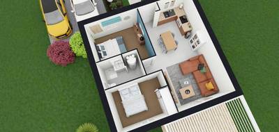 Programme terrain + maison à Sénas en Bouches-du-Rhône (13) de 50 m² à vendre au prix de 248890€ - 1