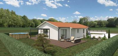 Programme terrain + maison à Saint-Cyr-sur-Menthon en Ain (01) de 87 m² à vendre au prix de 233500€ - 2