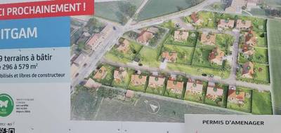 Programme terrain + maison à Pitgam en Nord (59) de 90 m² à vendre au prix de 245000€ - 2