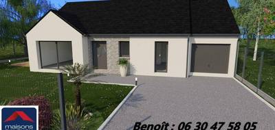 Programme terrain + maison à Évry-Grégy-sur-Yerre en Seine-et-Marne (77) de 90 m² à vendre au prix de 297000€ - 1