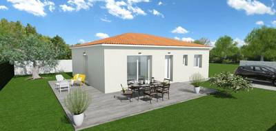 Programme terrain + maison à Saint-Romain-le-Puy en Loire (42) de 80 m² à vendre au prix de 225000€ - 1