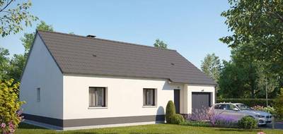Programme terrain + maison à Saint-Aubin-d'Écrosville en Eure (27) de 74 m² à vendre au prix de 226300€ - 1