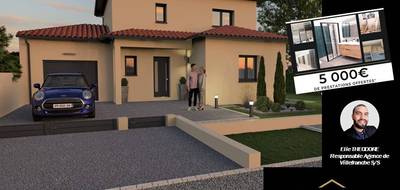 Programme terrain + maison à Saint-Julien en Rhône (69) de 112 m² à vendre au prix de 470000€ - 2